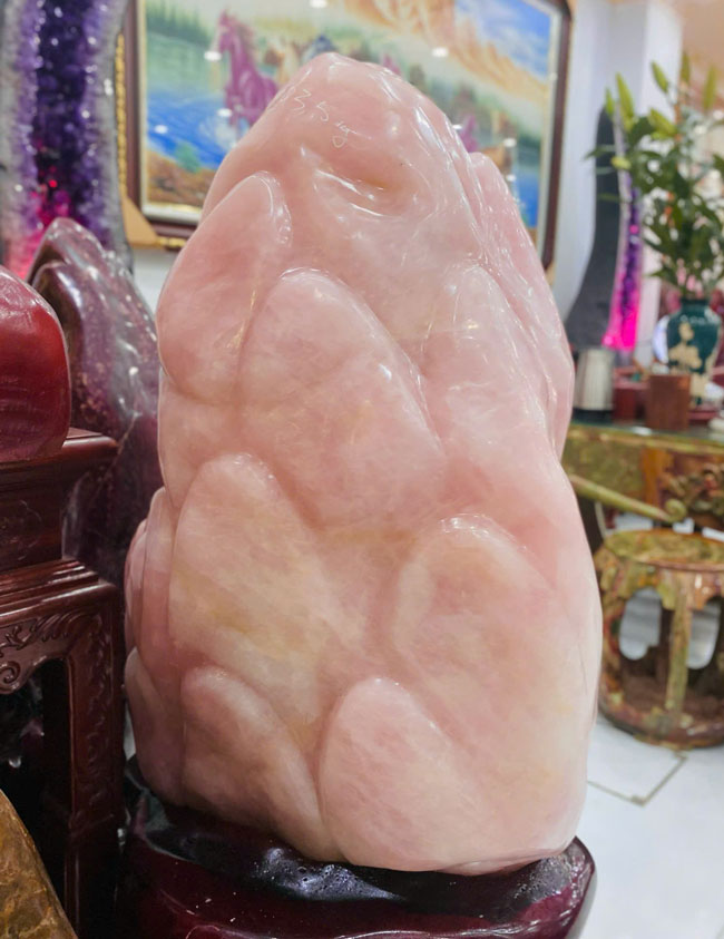 Đá Cảnh Thạch Anh Hồng 203,5kg