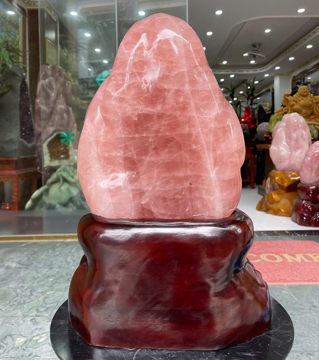 Đá Cảnh Thạch Anh Hồng 33,1kg
