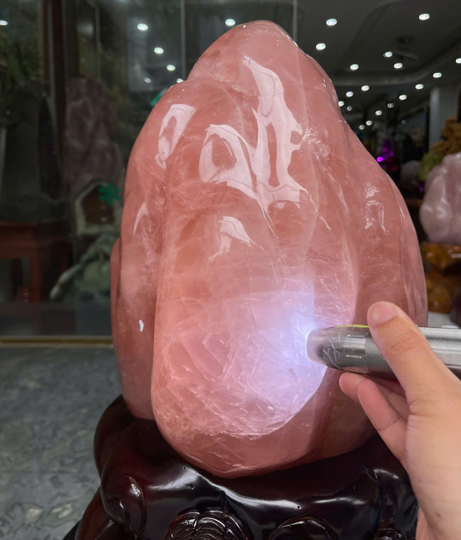 Đá Cảnh Thạch Anh Hồng 33,1kg