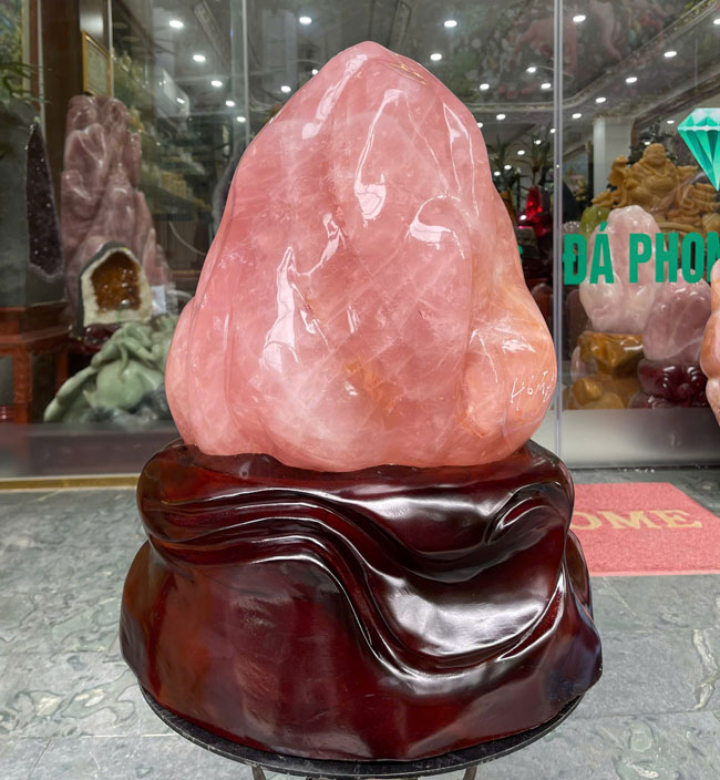 Đá Cảnh Thạch Anh Hồng 46,5kg