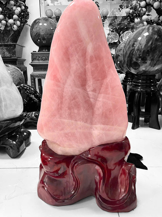 Đá Cảnh Thạch Anh Hồng 63kg