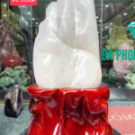Đá Cảnh Thạch Anh Trắng Dừa 17,8kg