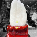 Đá Cảnh Thạch Anh Trắng Dừa 17,8kg