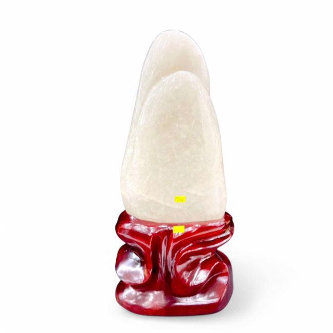 Đá Cảnh Thạch Anh Trắng Dừa 21,8kg