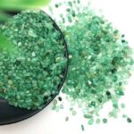 Vụn Đá Thạch Anh Xanh Mài Bóng 1-2mm