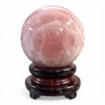 Quả Cầu Phong Thủy Thạch Anh Hồng 10,12kg
