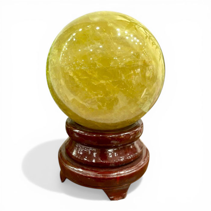Quả Cầu Thạch Anh Vàng 11,27kg