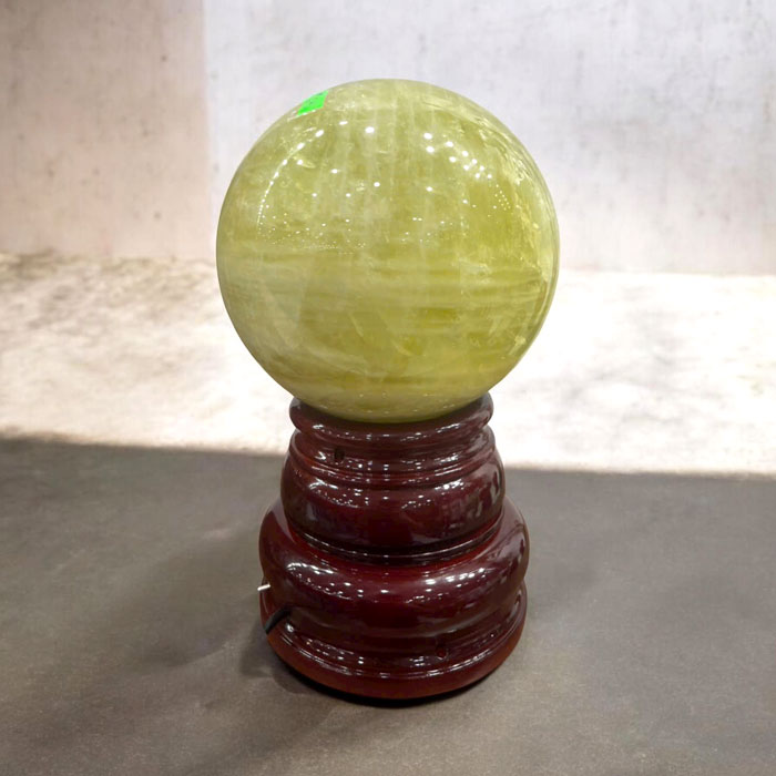 Quả Cầu Thạch Anh Vàng 6,45kg