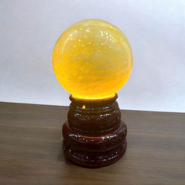 Quả Cầu Thạch Anh Vàng 6,45kg