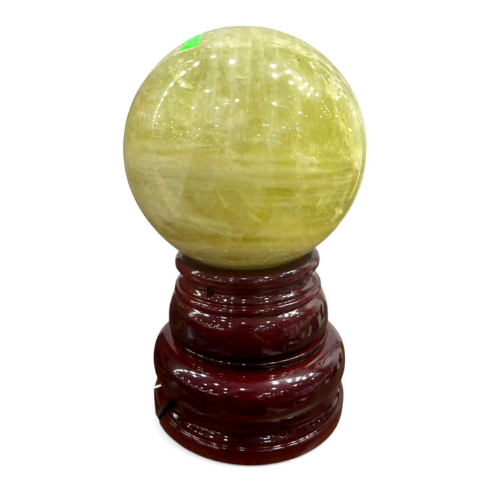 Quả Cầu Thạch Anh Vàng 6,45kg