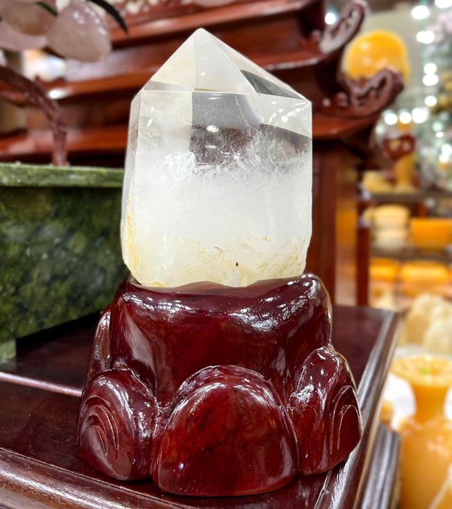 Trụ Đá Thạch Anh Trắng 2kg
