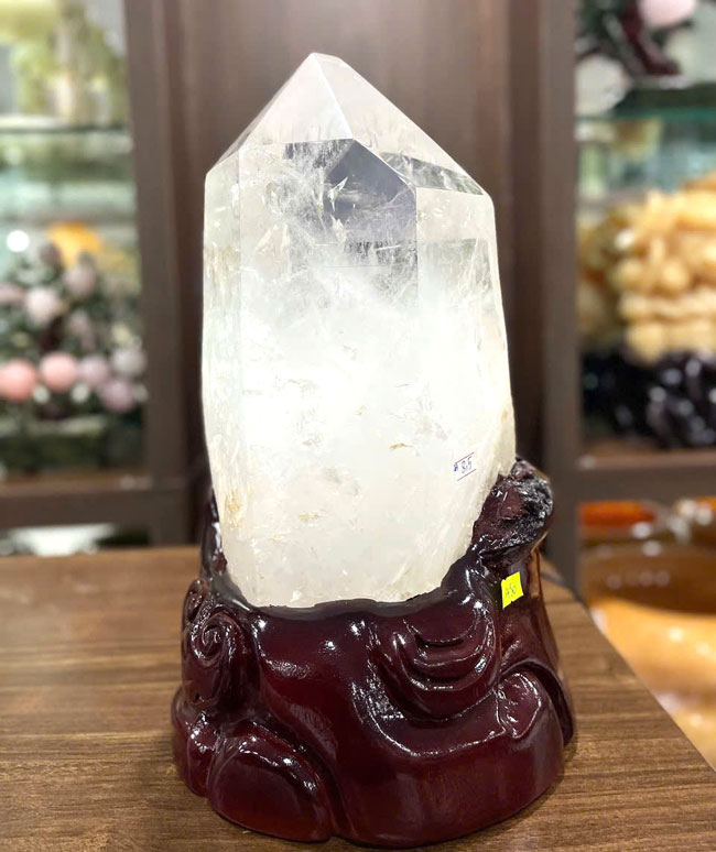 Trụ Đá Thạch Anh Trắng 8,5kg