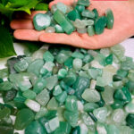 Vụn Đá Thạch Anh Xanh Bóng 1-2cm